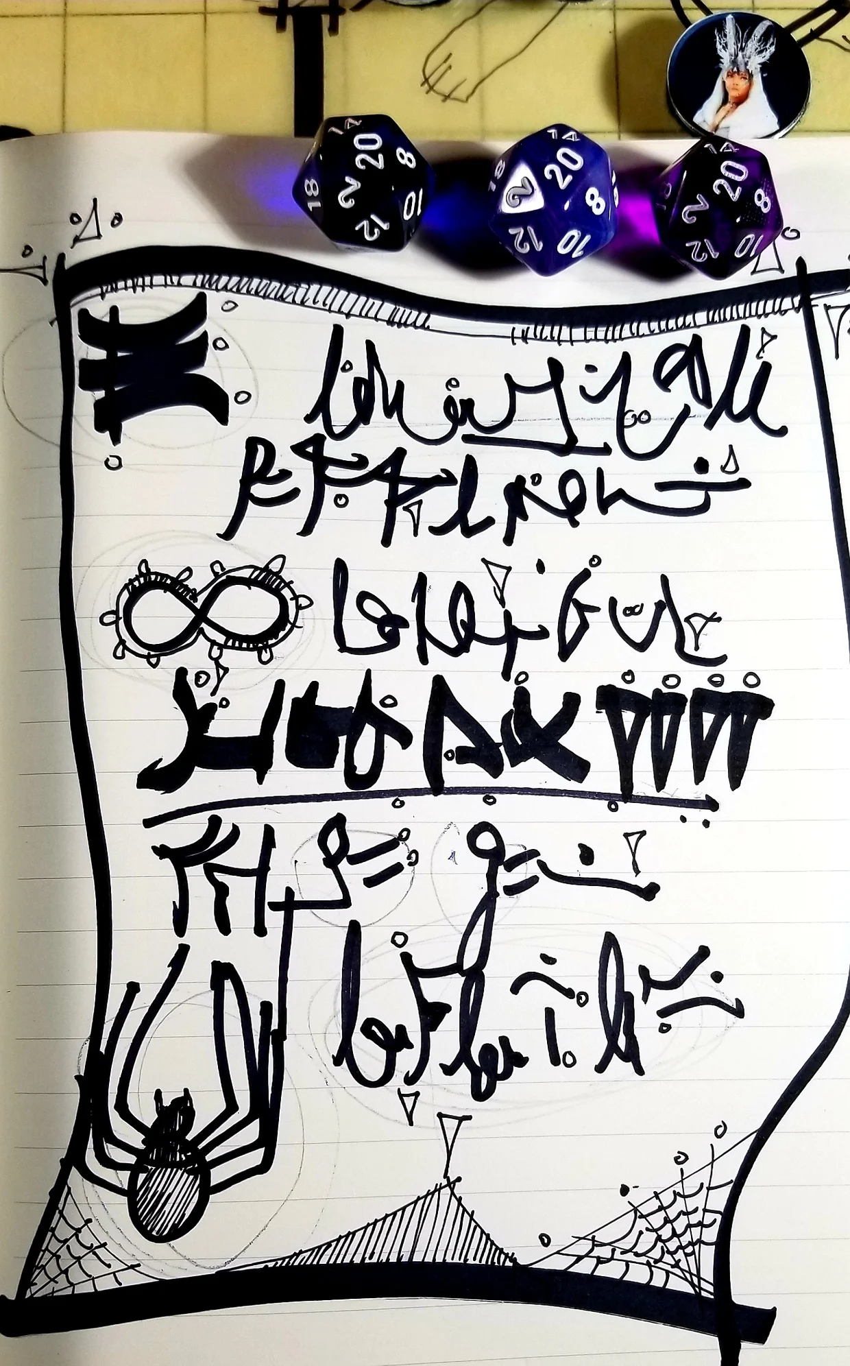 The Drow letter pilfered from G1 - Steading of the Hill Giant Chief