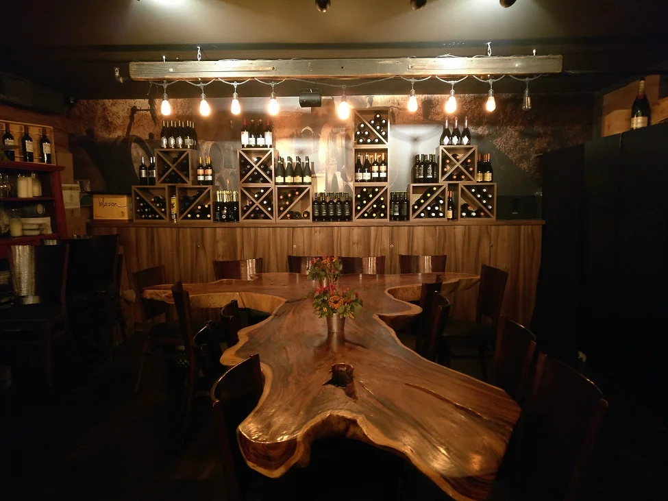 SIP Wine Bar, Wine Room
