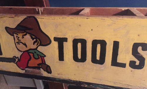 Angry Tools, Antique Sign, Savannah, GA ©2016