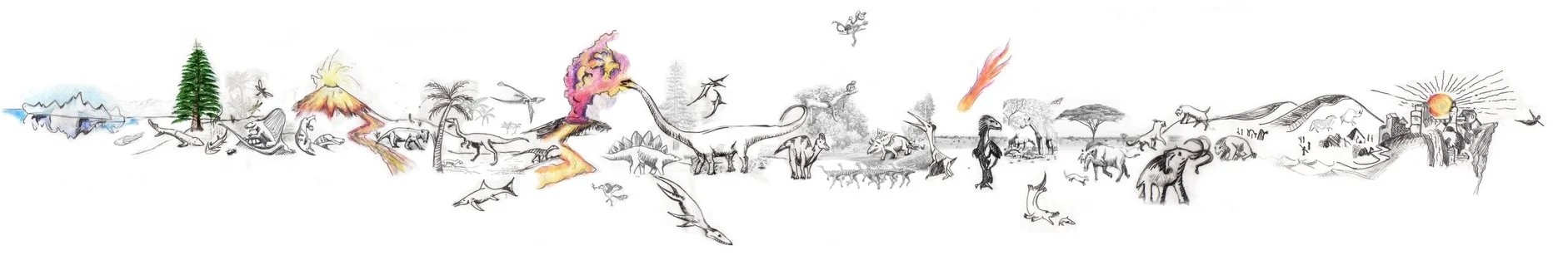 Study for a tattoo, ©2016. Let's not be the guy jumping off the cliff. 