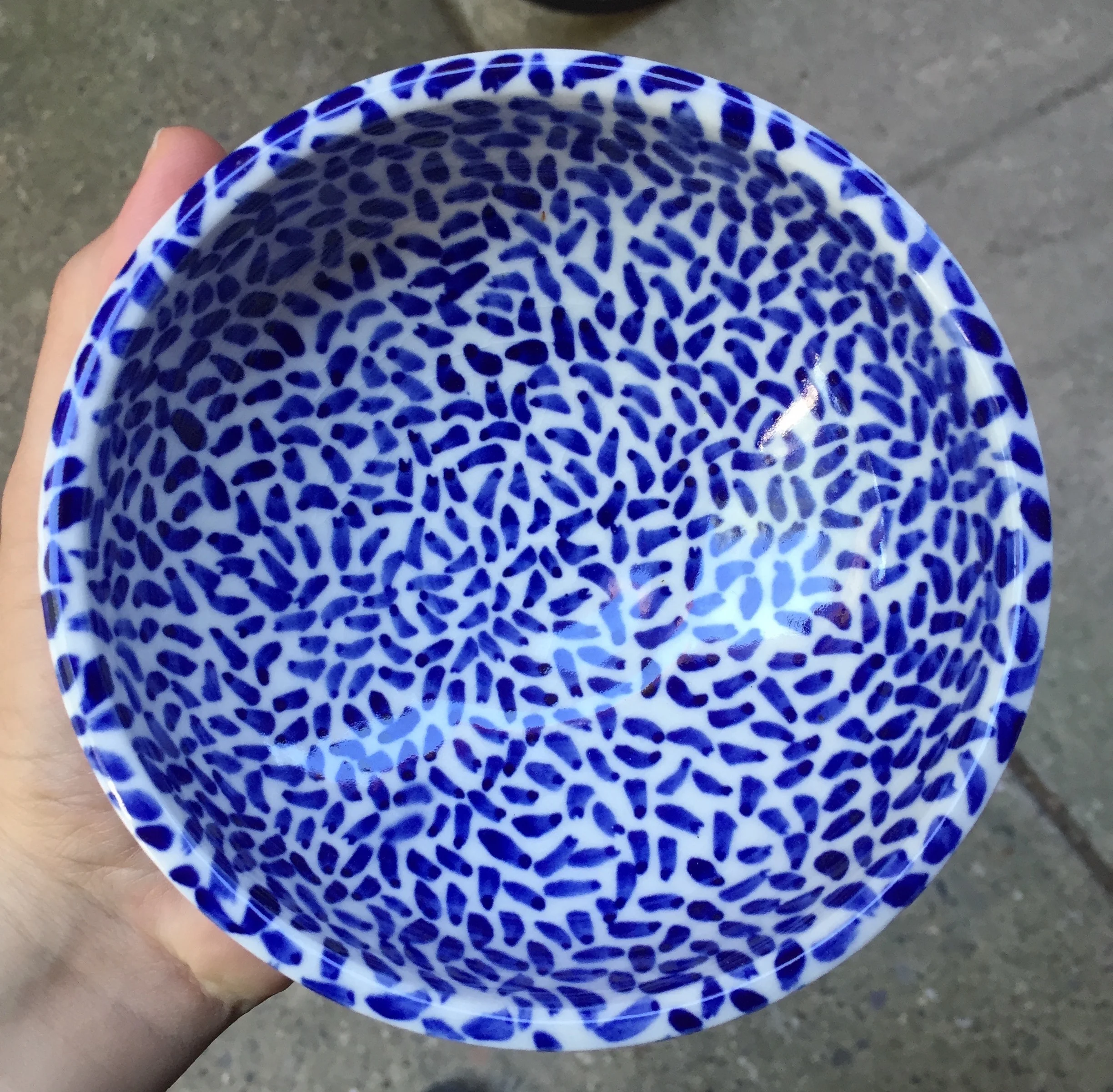 bowl hand drawn design