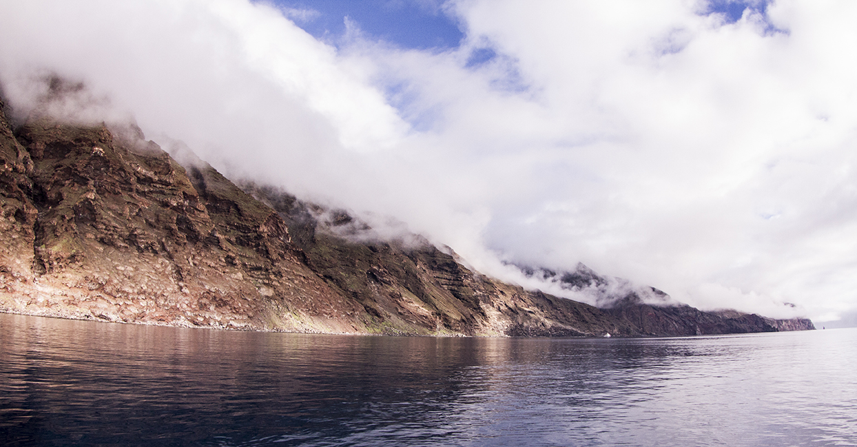 Typical Guadalupe with rolling clouds from our 2015 trip