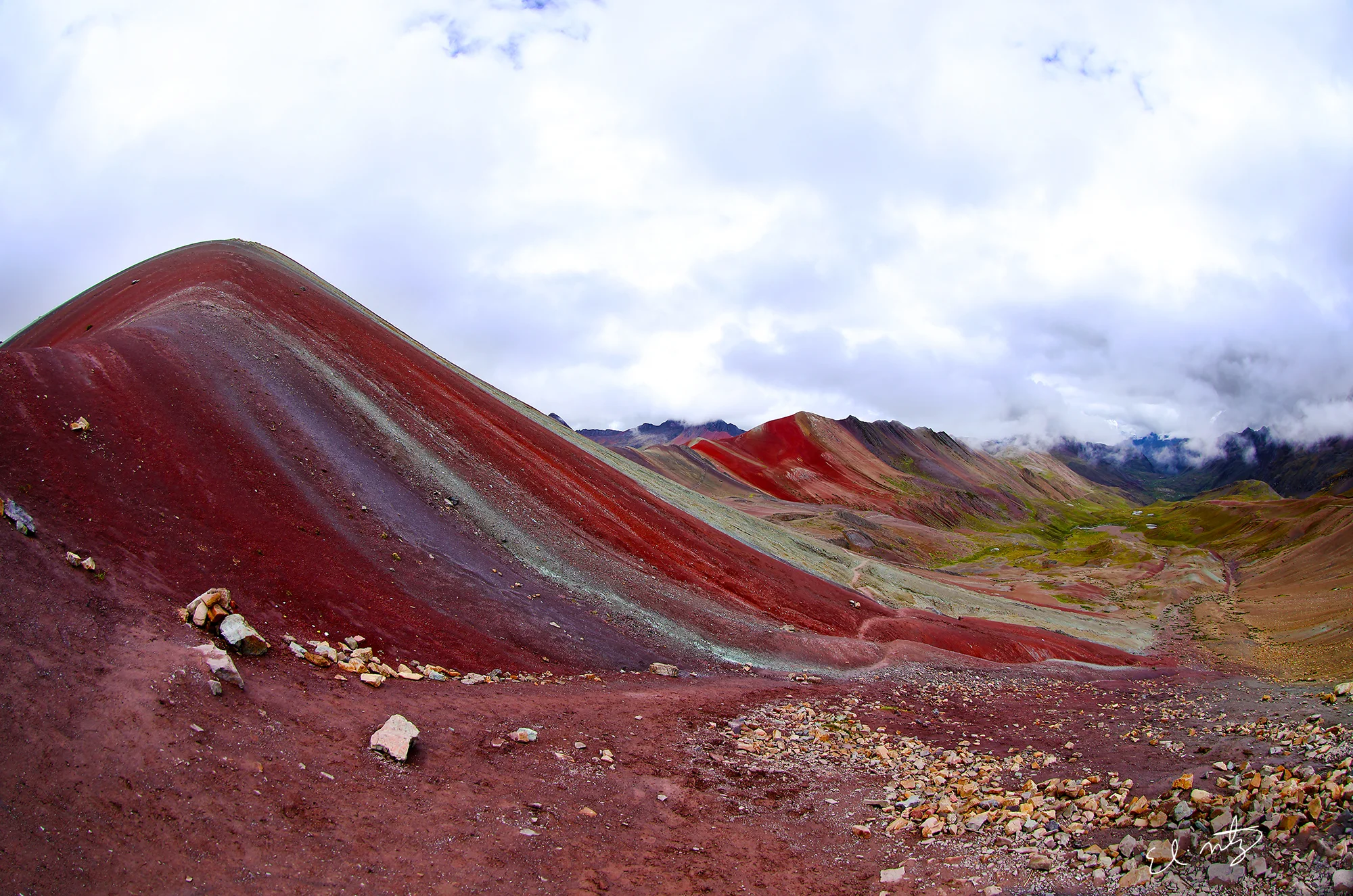 Rainbow Mountains.