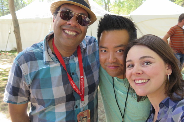  Andrew Phung &amp; Renée Amber &amp; Mayor Naheed Nenshi 