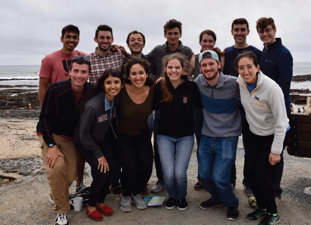 Front row, third from left: author Maria Barba