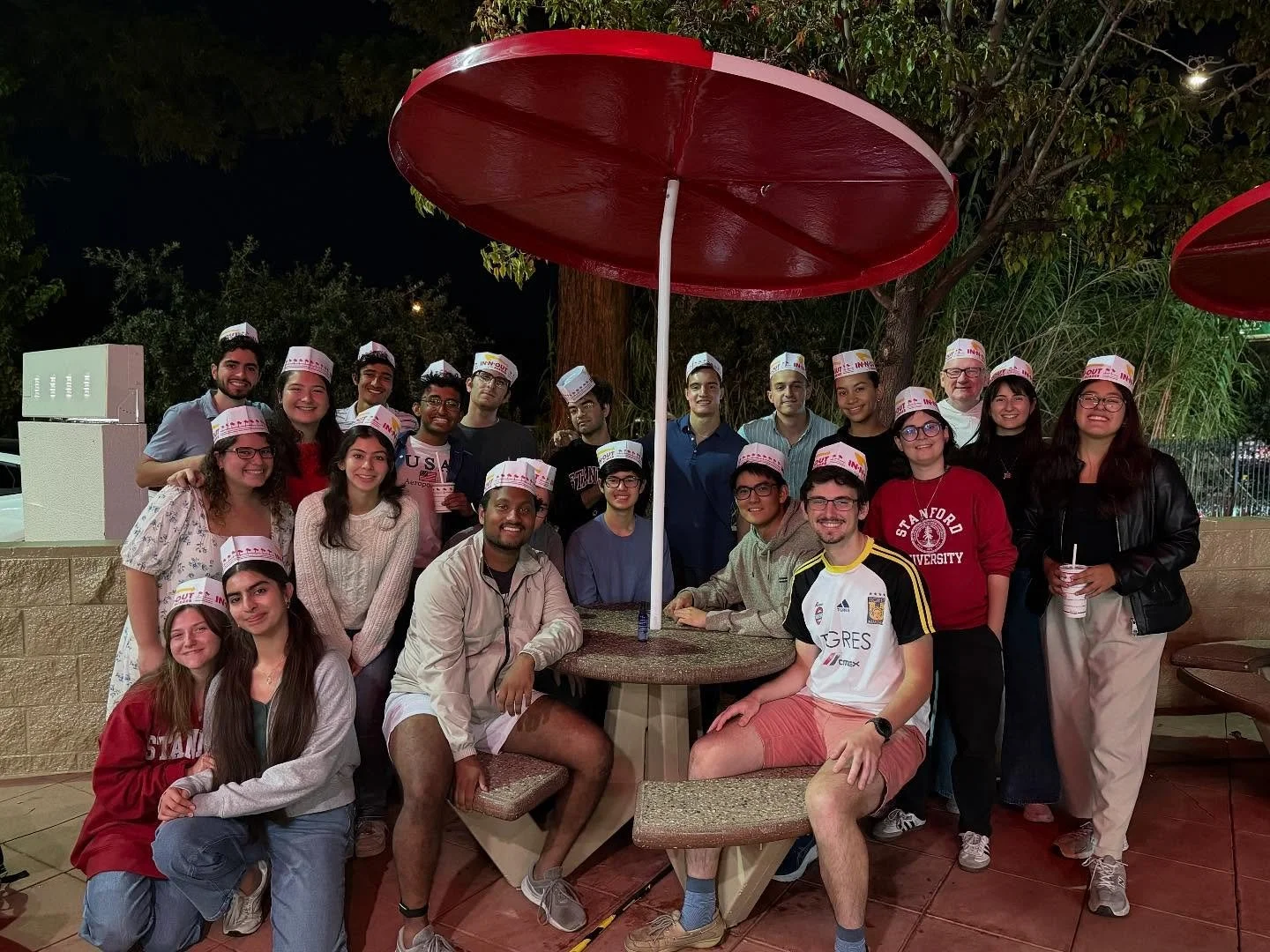 Fall Quarter undergrad small group &ldquo;BIG Group&rdquo; trip to In N Out! 🍔

It&rsquo;s never too late to join a group! 

Encounter Christ Mon: 6-7 PM OU 201
Women&rsquo;s Wed: 7-8 PM OU 301
Men&rsquo;s Wed: 7-8 PM OU 201
The Crux Thurs:7:30-8:30