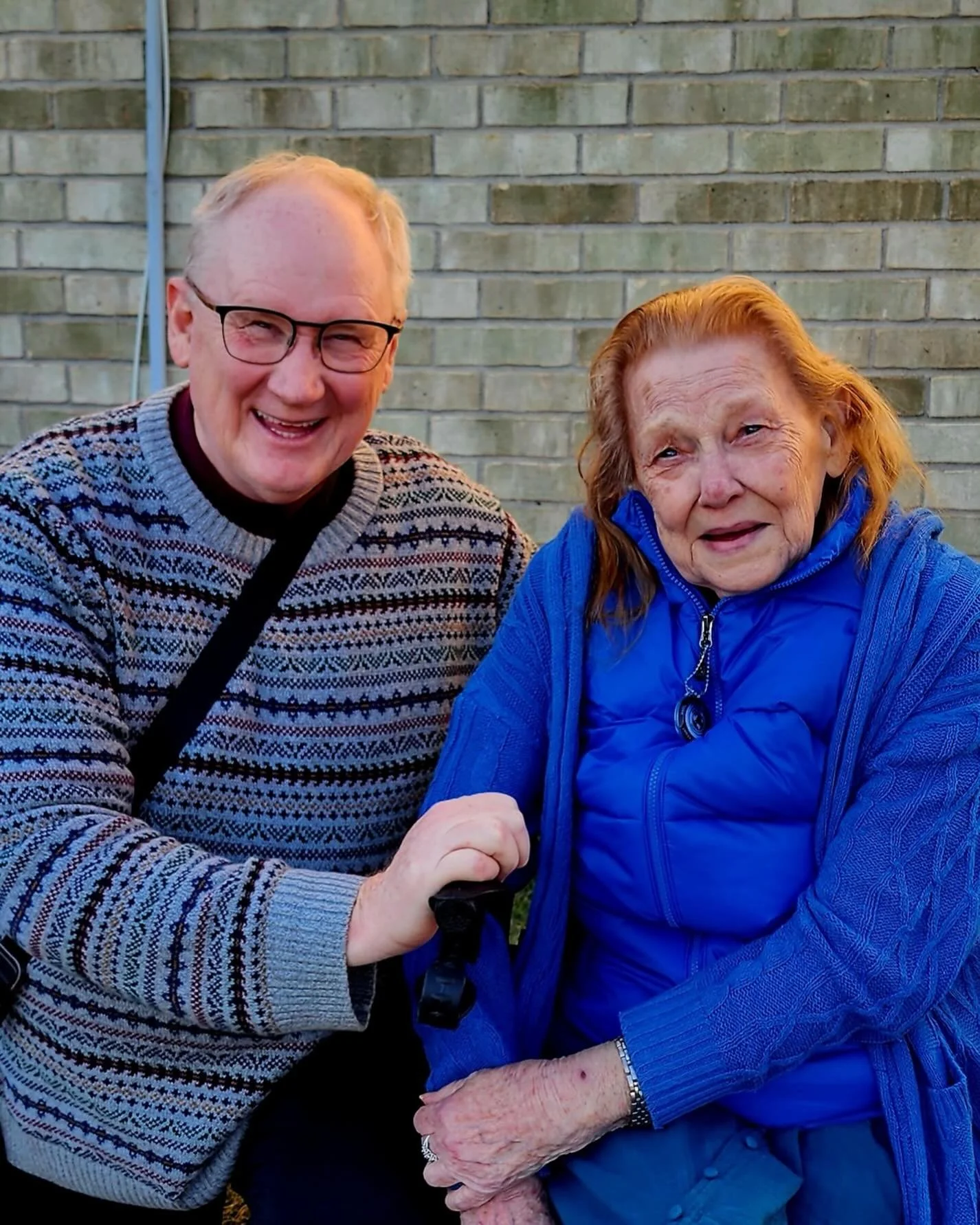 Not only is it my first Christmas without Mom, but Christmas Day is also her birthday. Thinking about my siblings and their families as we miss her today.