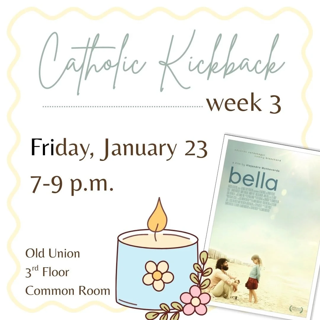 Week 3 Catholic Kickback