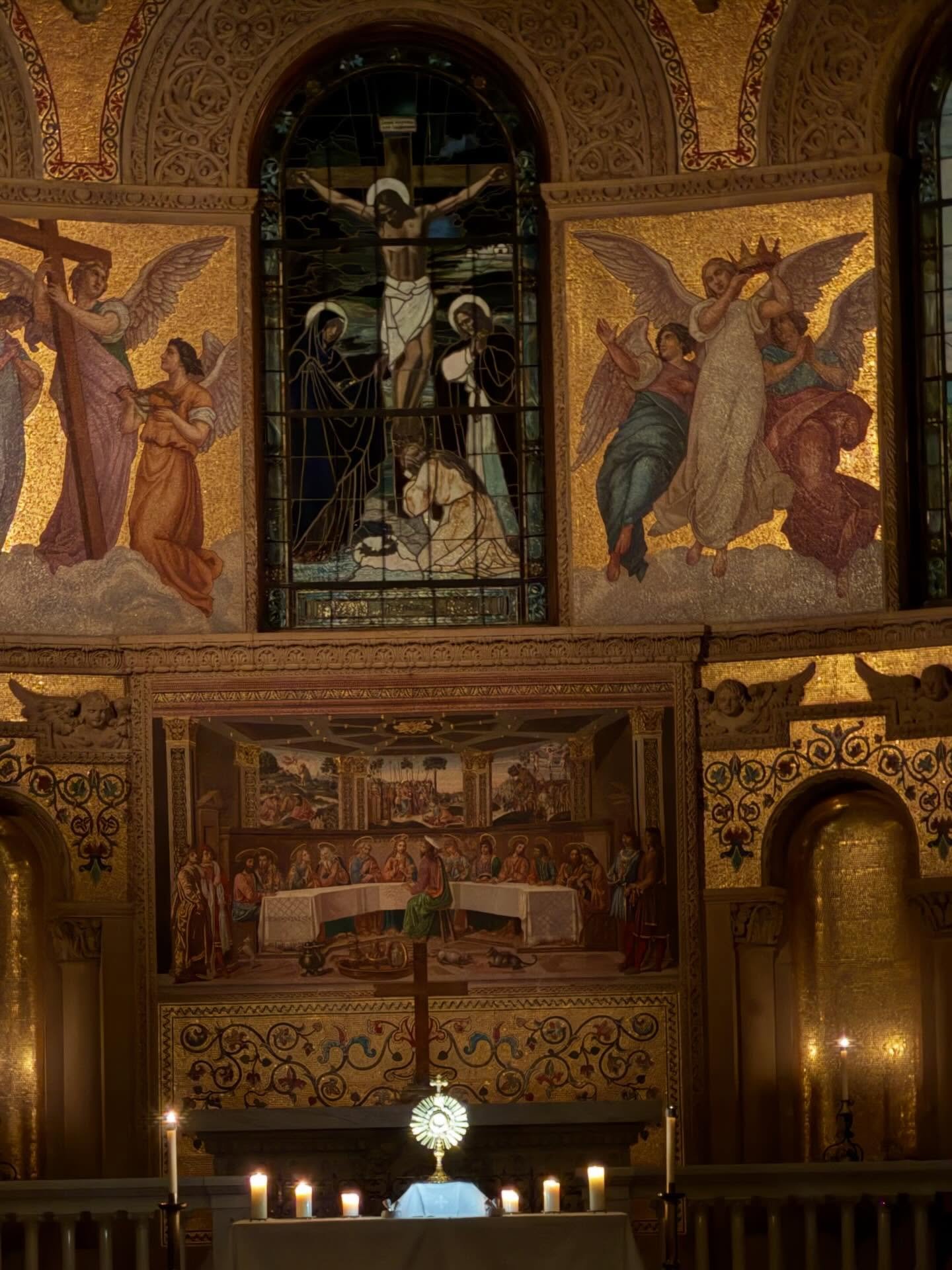 Mercy Night is happening in MemChu now until830pm. Venite Adoremus sacramentum Sanctissimum