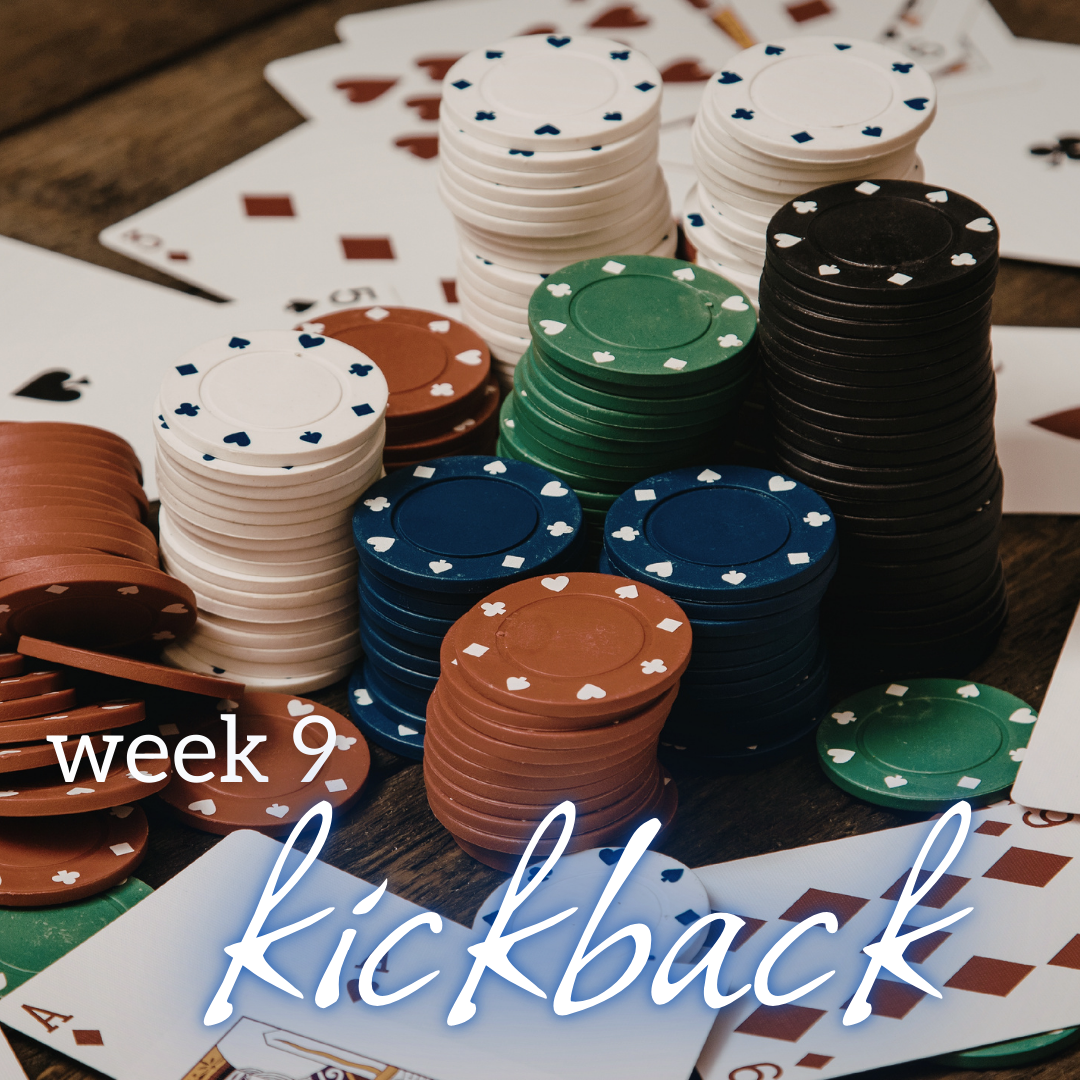 Undergrads Week 9 Kickback