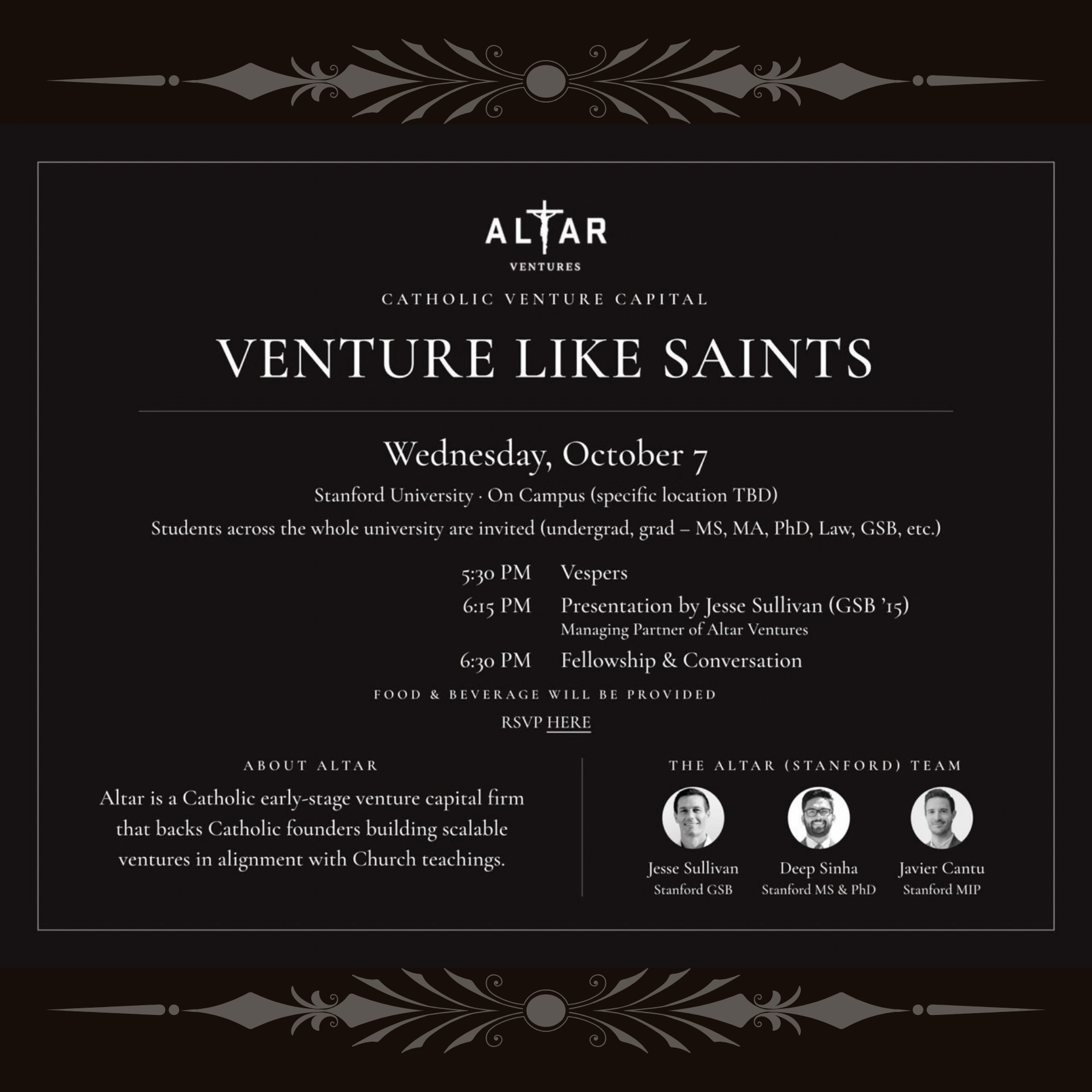 Venture Like Saints