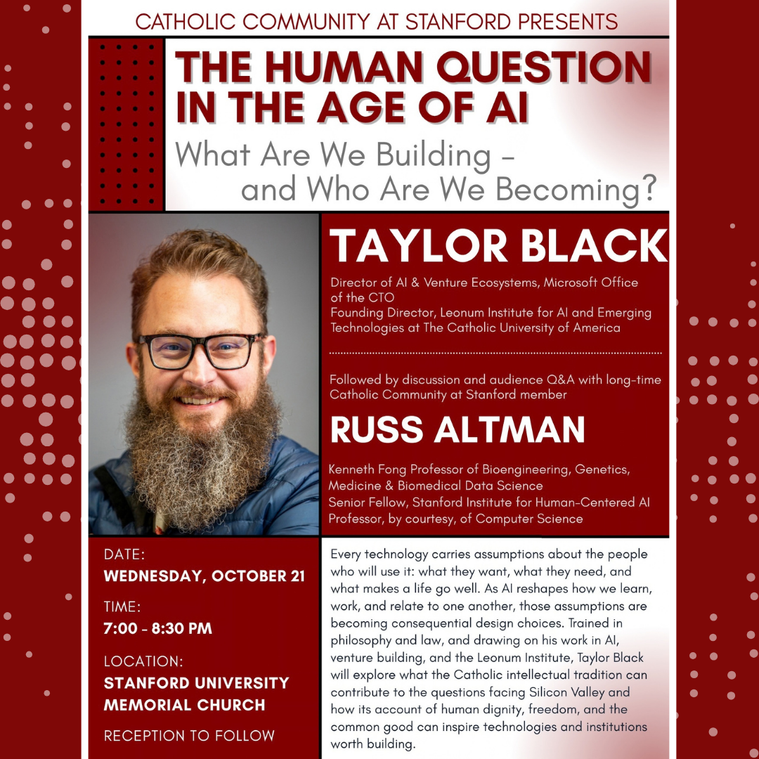 Taylor Black - The Human Question in the Age of AI: What Are We Building - and Who Are We Becoming?