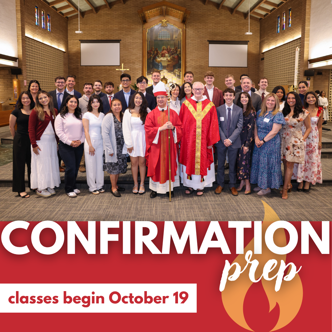 Confirmation Prep Classes Begin