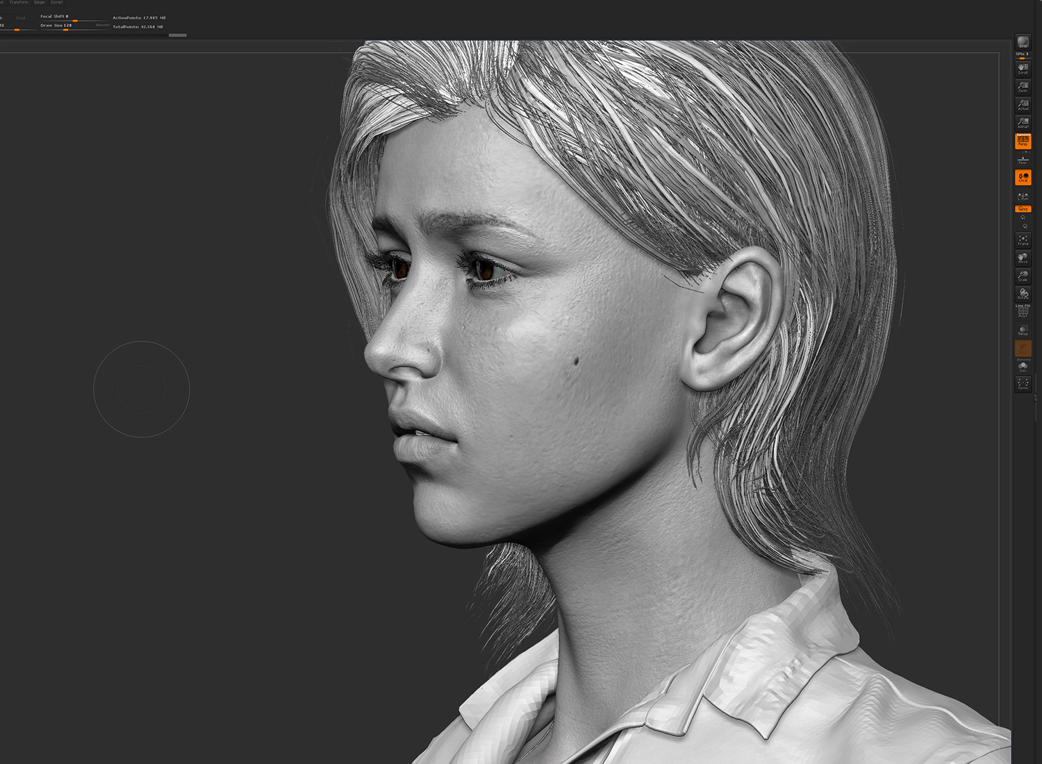 The Making of Re-imagined Ellie (The Last of Us Fanart) — RAY LE