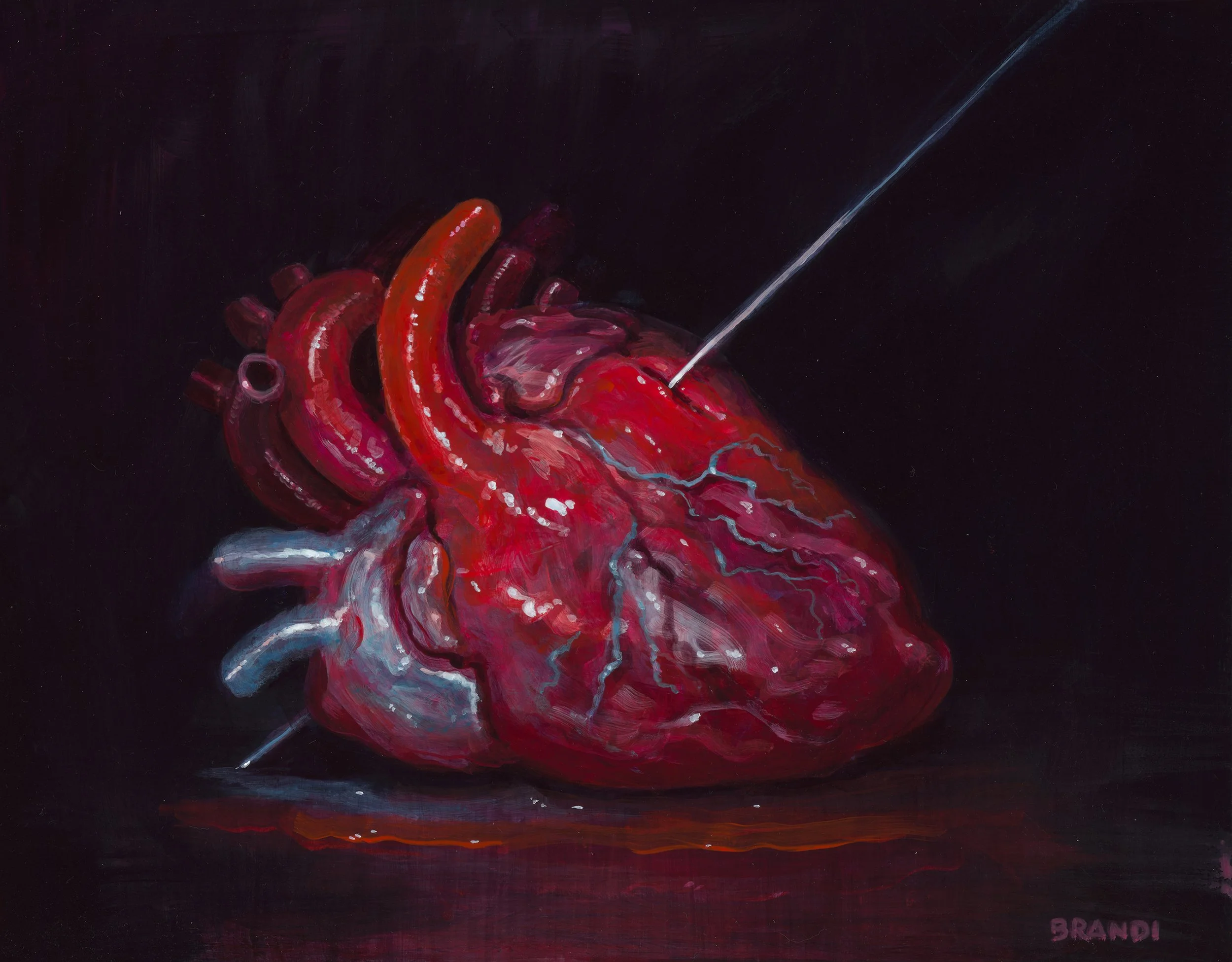 "Mother"acrylic on wood, 2026