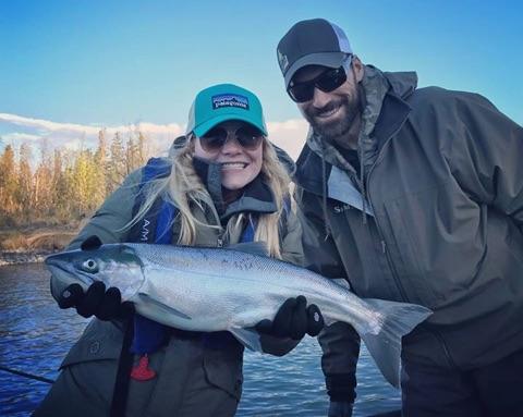 A Nice Sockeye from the Kasilof River.