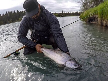 Spey fishing for Chinook salmon – Swung Flies