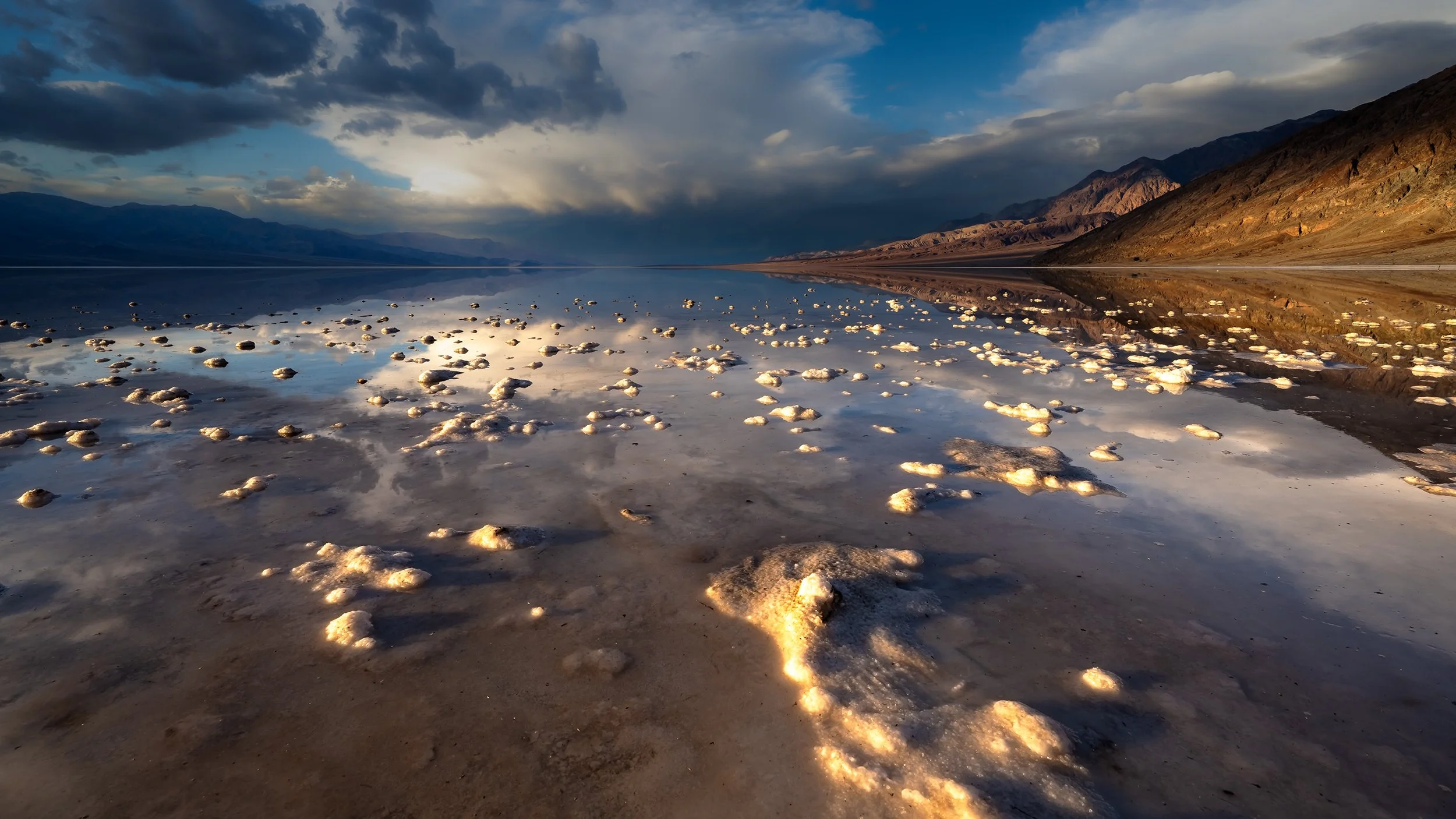 Tempest in the Distance at Badwater