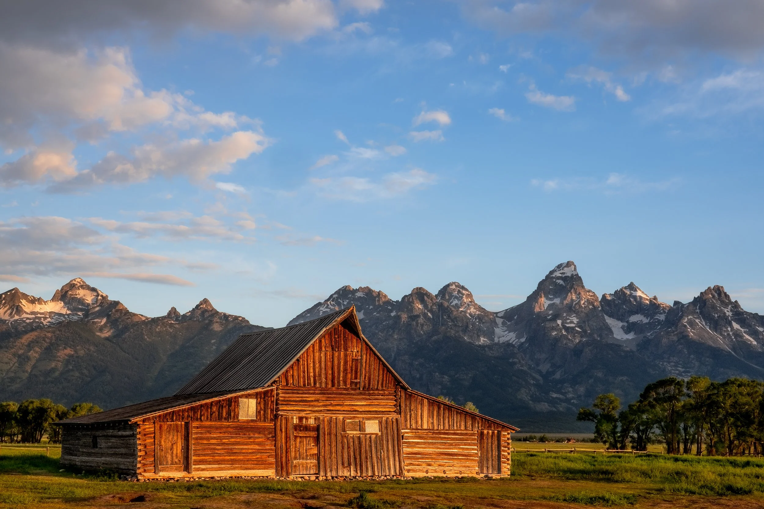 Teton Morning Light