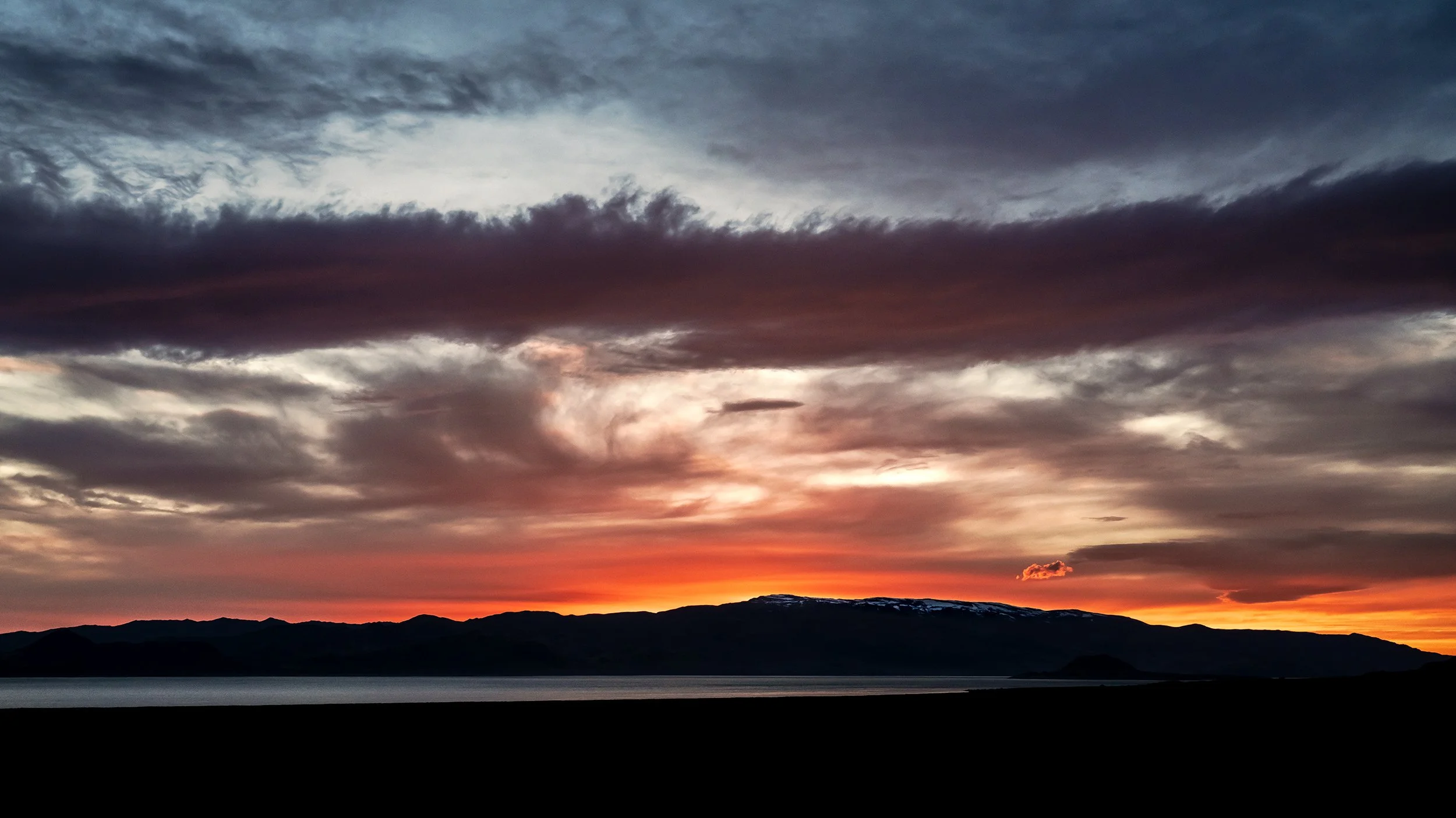 Pyramid Lake Evening