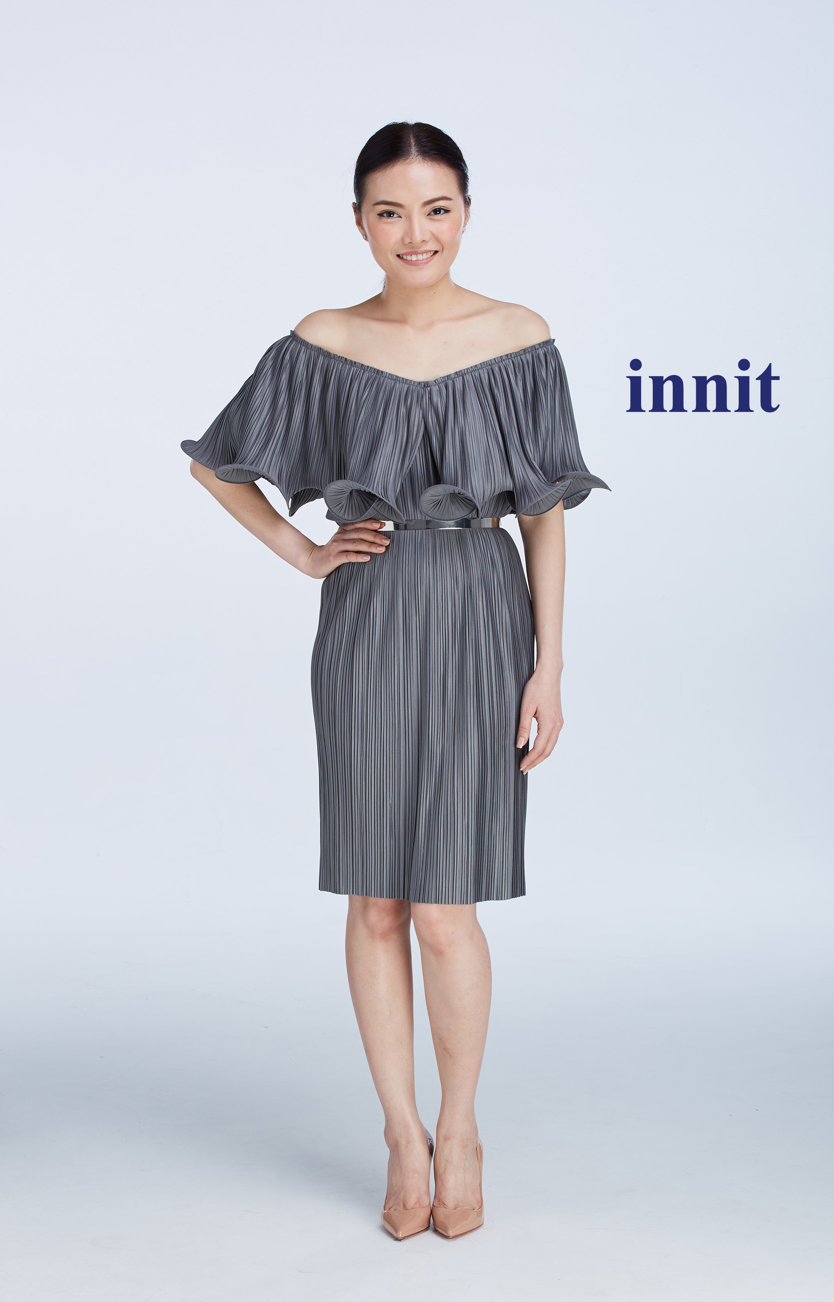 SIGNATURE SINGLE CURL DRESS 30" Plate Belt