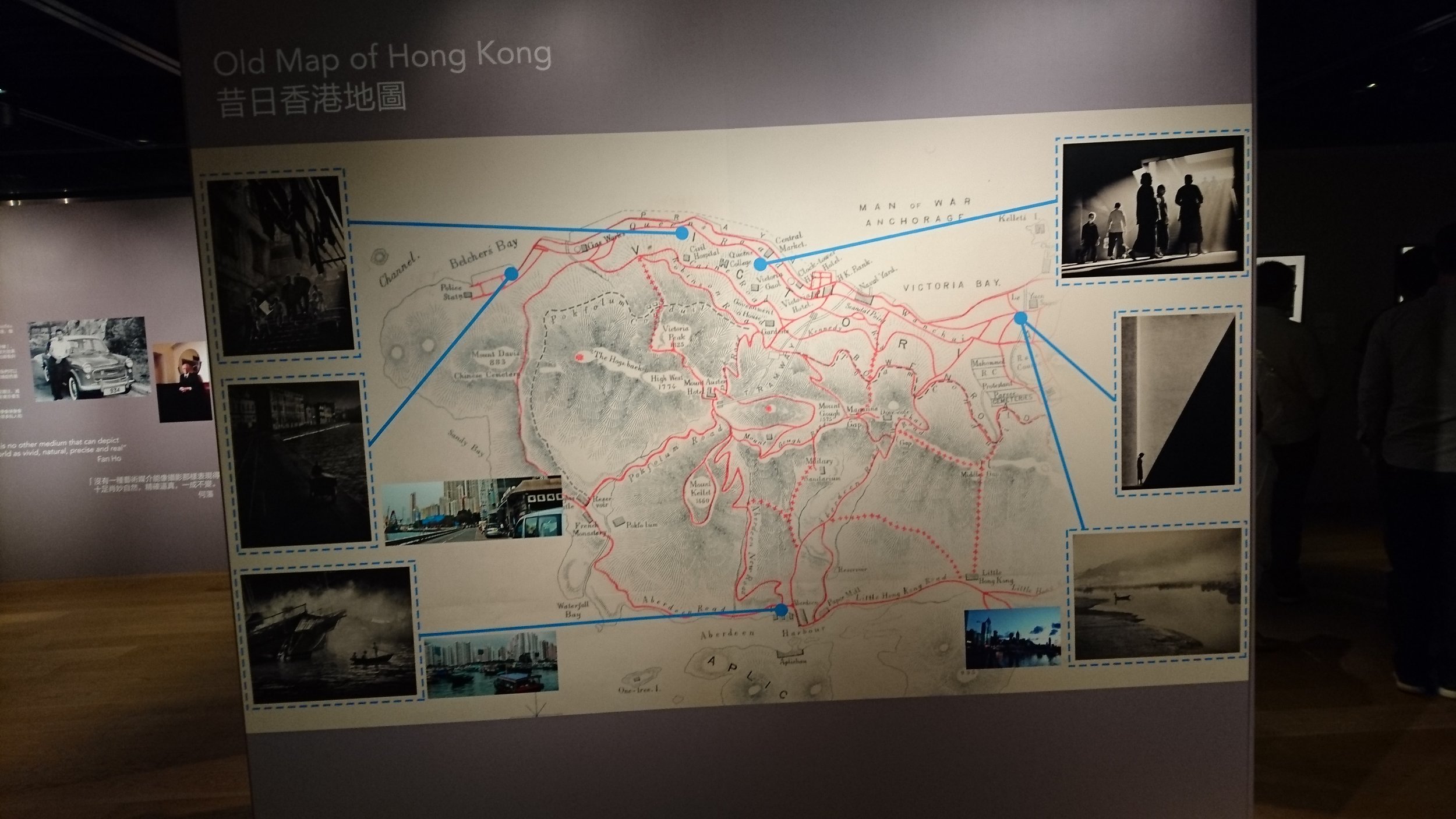 Map of Images taken by Fan Ho