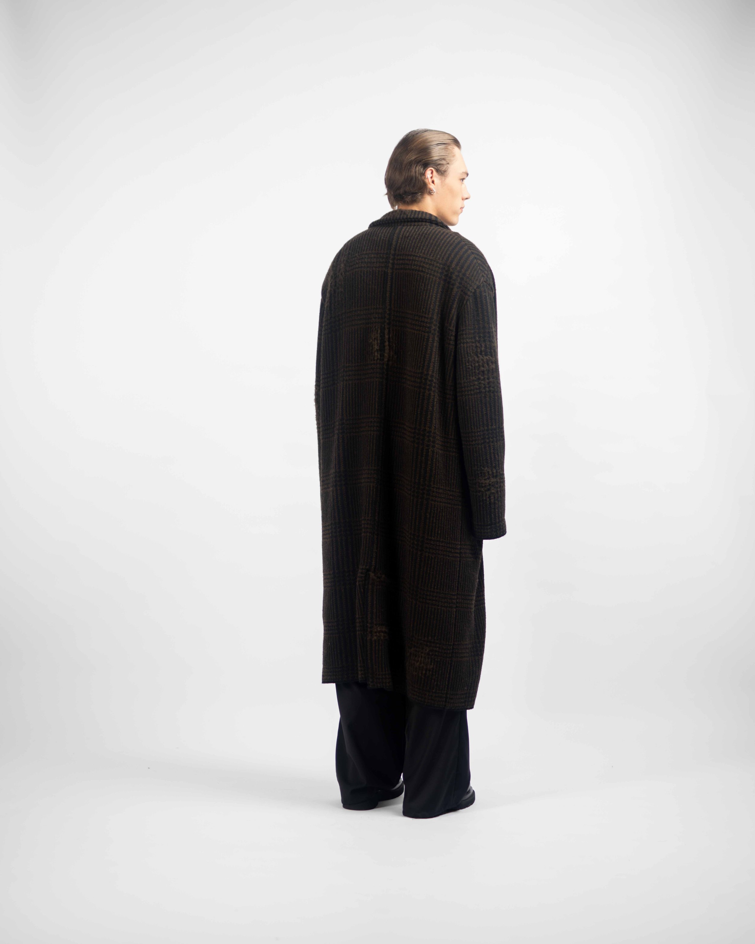 Our Legacy Brown Wool Robe Coat for Men