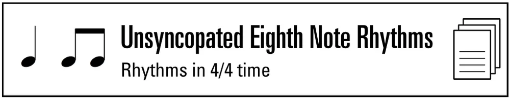 Rhythm Worksheets — The Shed