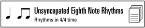 Rhythm Worksheets — The Shed