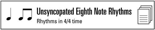 Rhythm Worksheets — The Shed