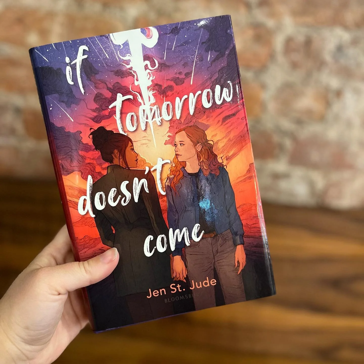 happy book birthday to IF TOMORROW DOESN&rsquo;T COME @jenstjude !!!! the world is so lucky to have this book in it!!! and i am so lucky to have such fiercely talented friends telling beautiful queer stories