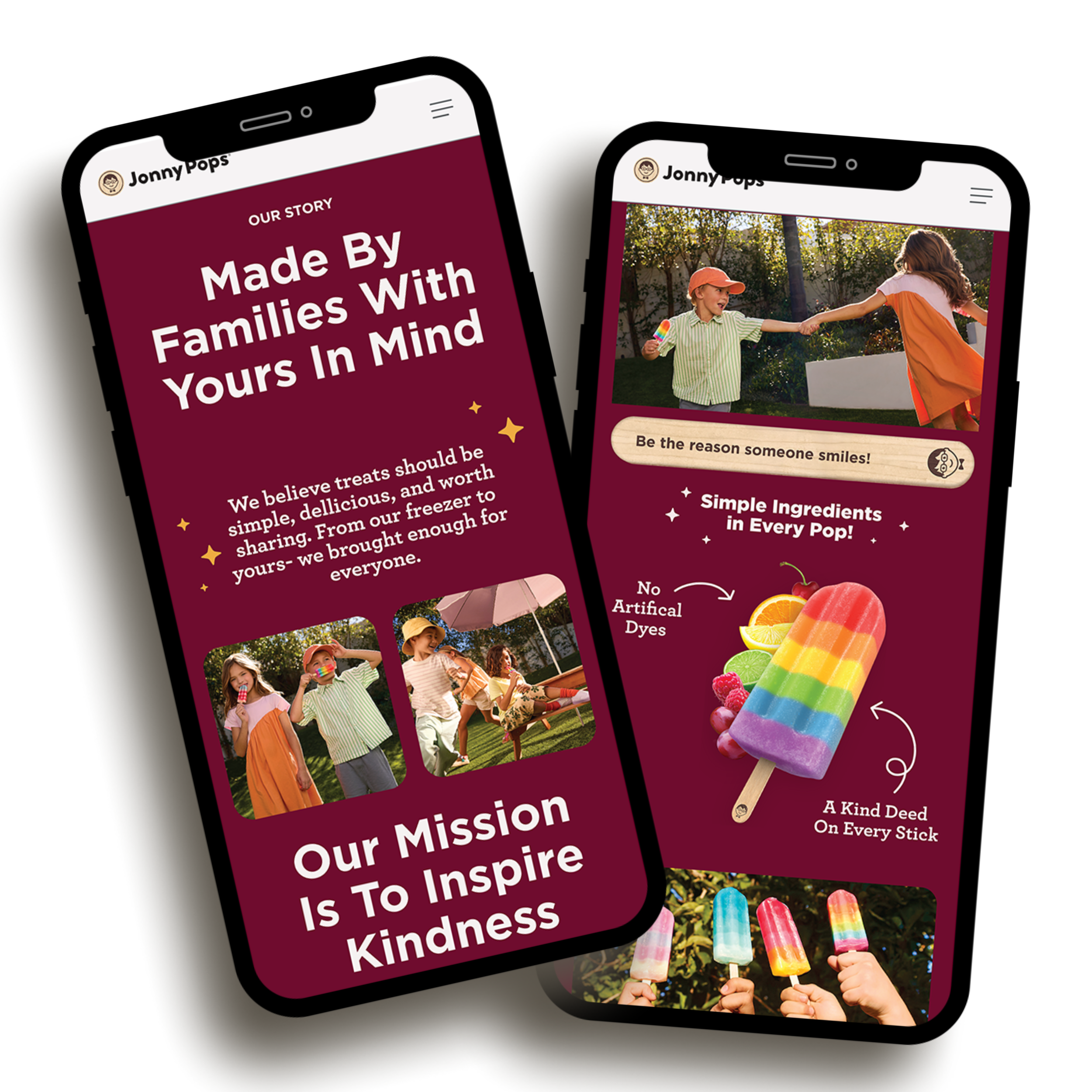 About Us AFTER redesign