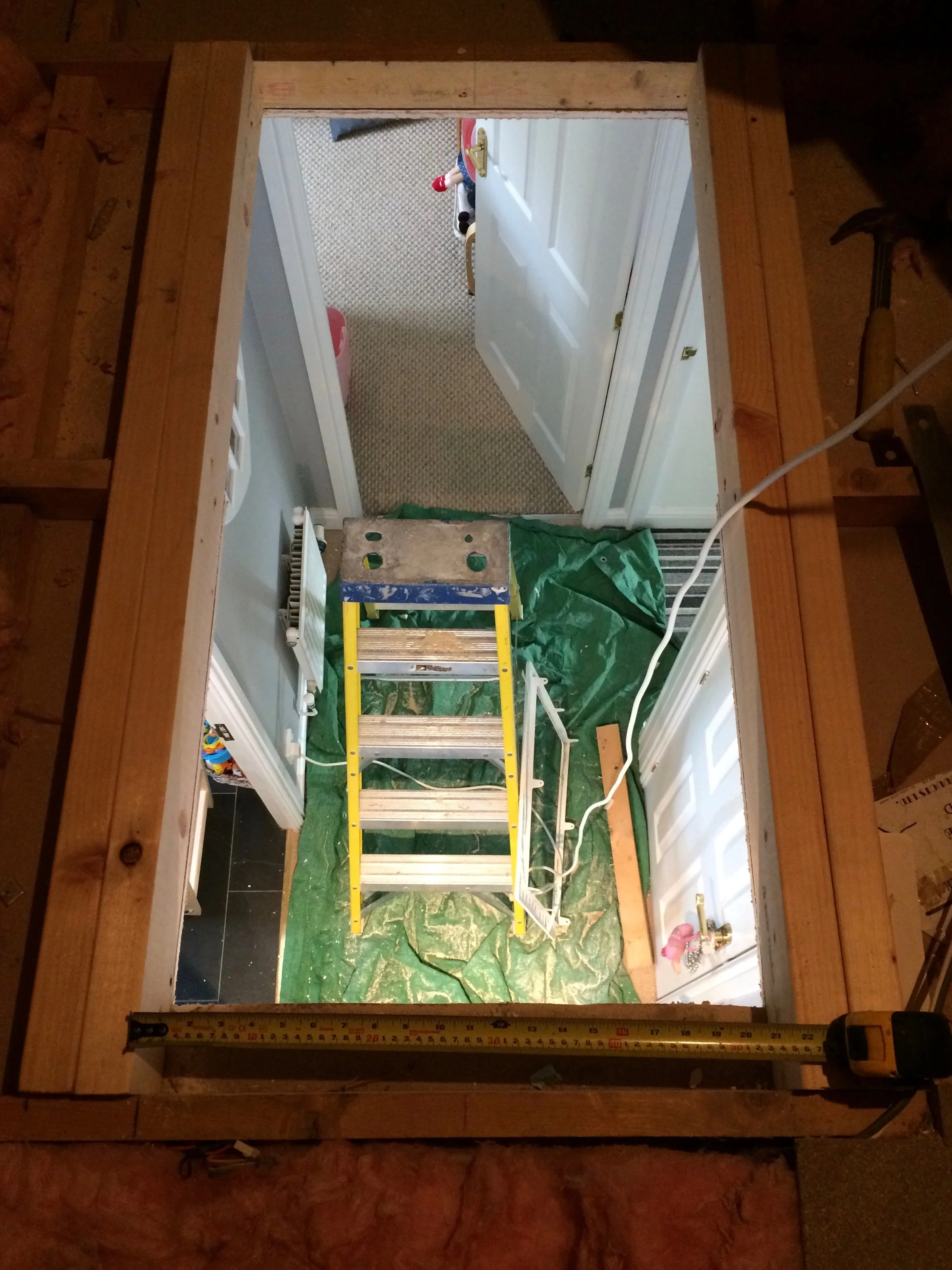 Empire Lofts — How to Widen Your Loft Hatch & Fit a Ladder