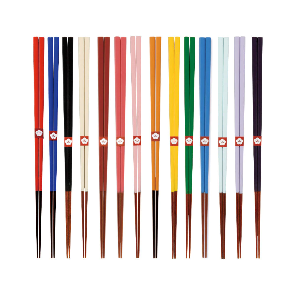 Traditional Colours Lacquered Chopsticks