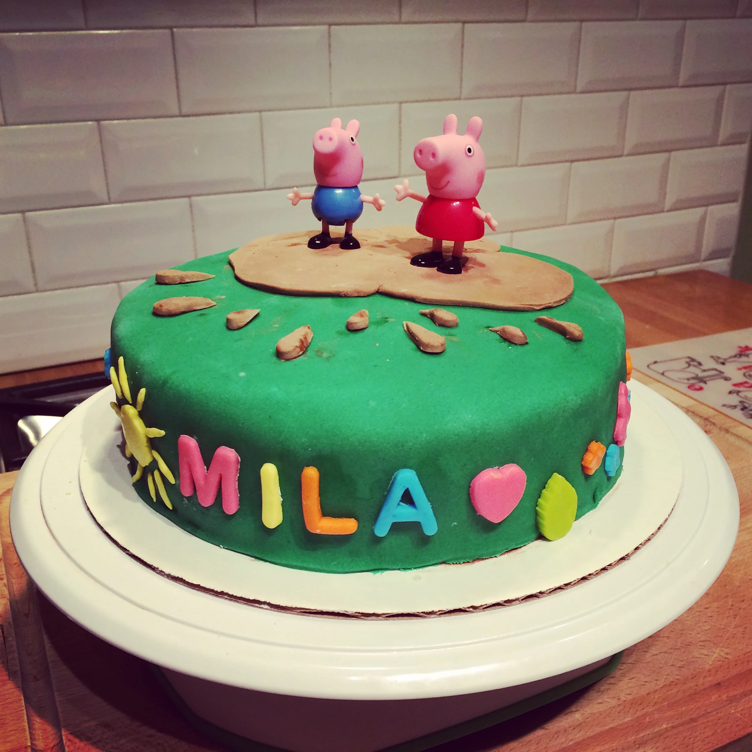 The Google Cake (don't let fondant scare you)