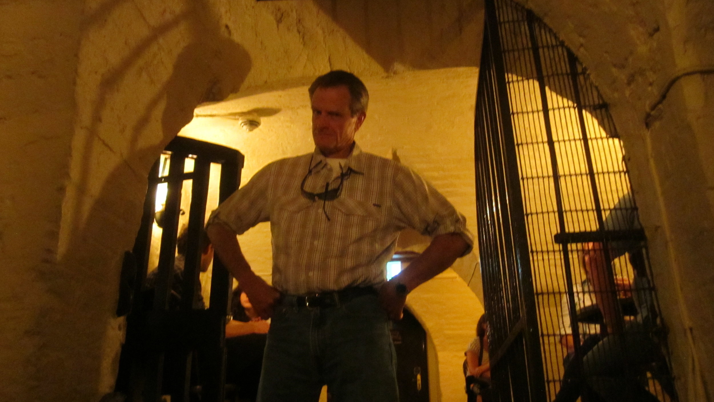  John being John at Ye Olde Cheshire Cheese 