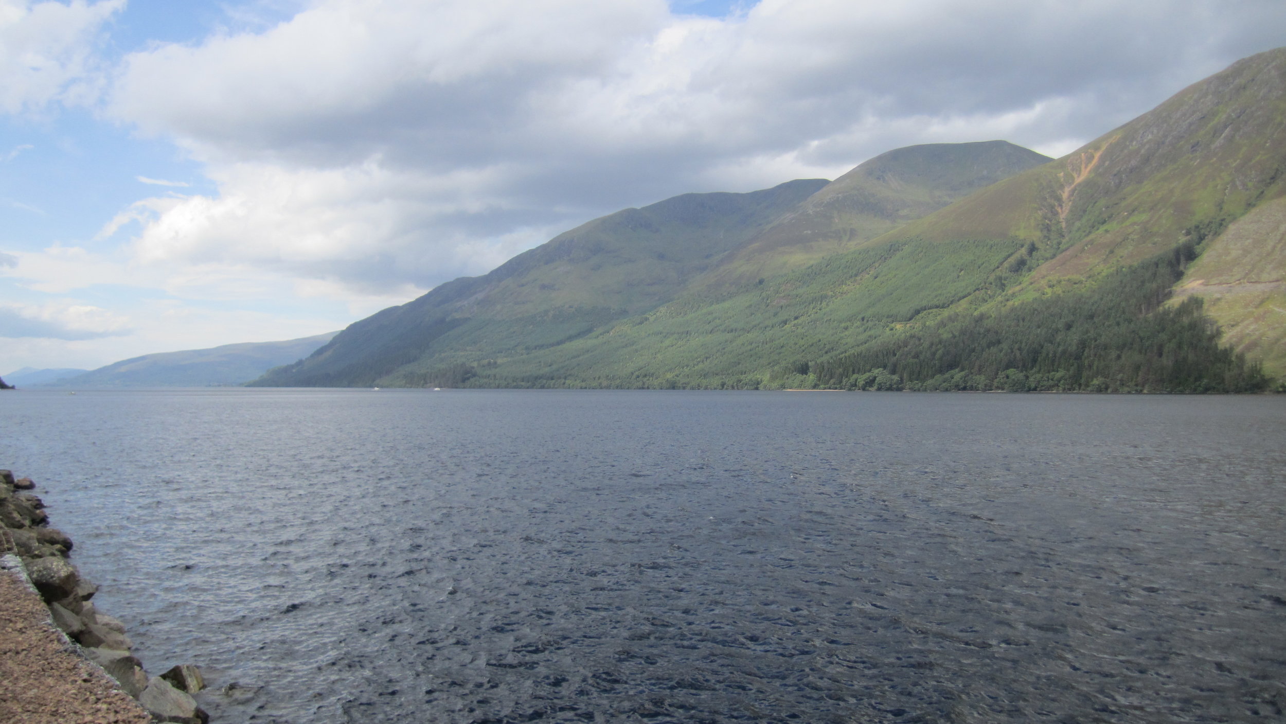  Is that Nessie in the distance? 