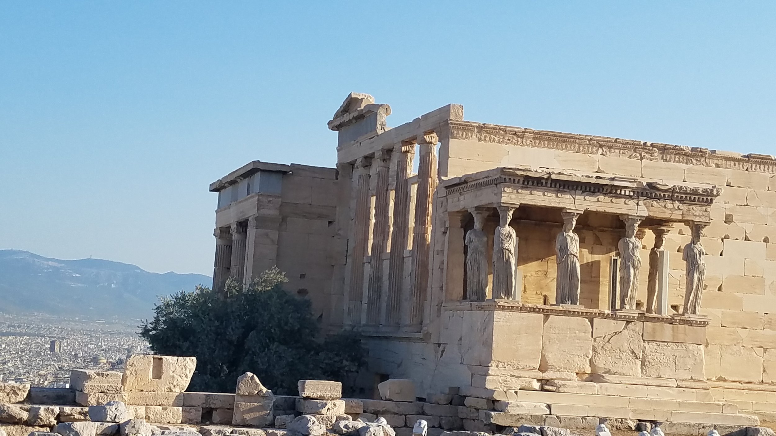  One of the structures on the Acropolis 