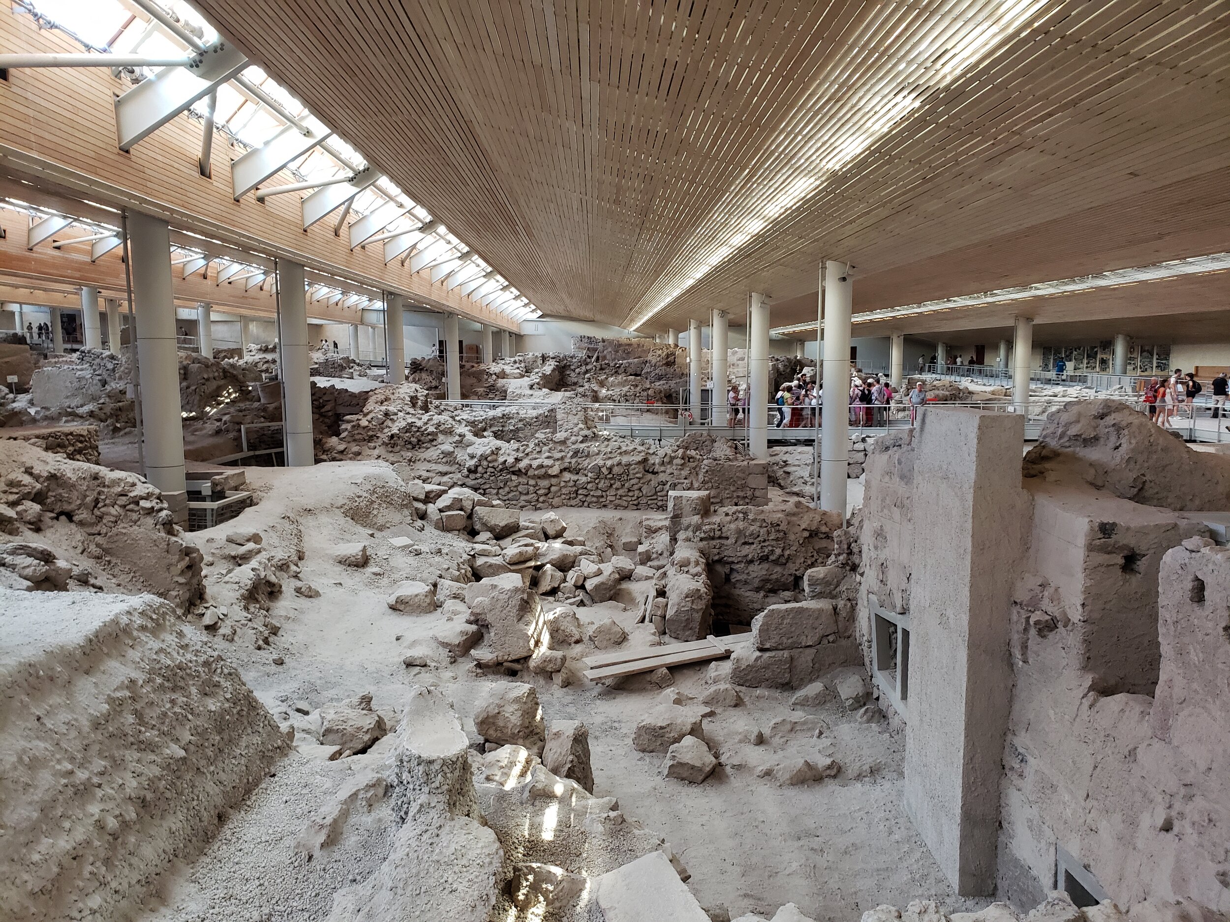  Akrotiri archeological site 