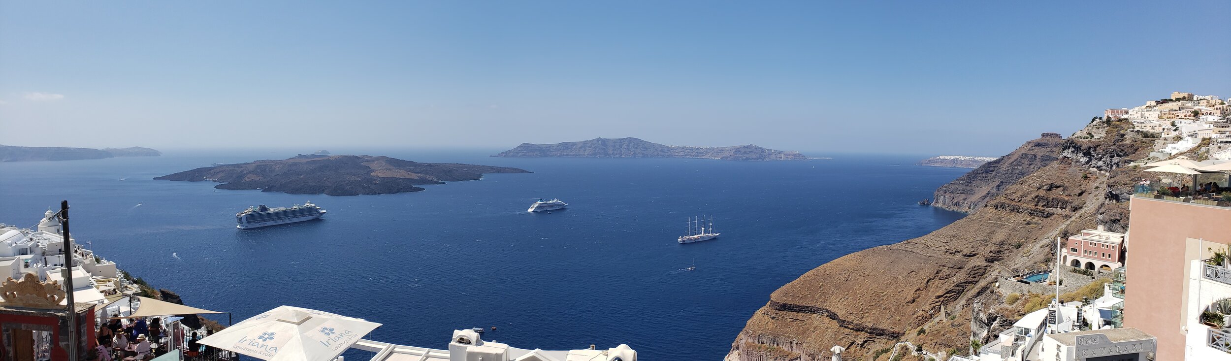  The view from Fira 