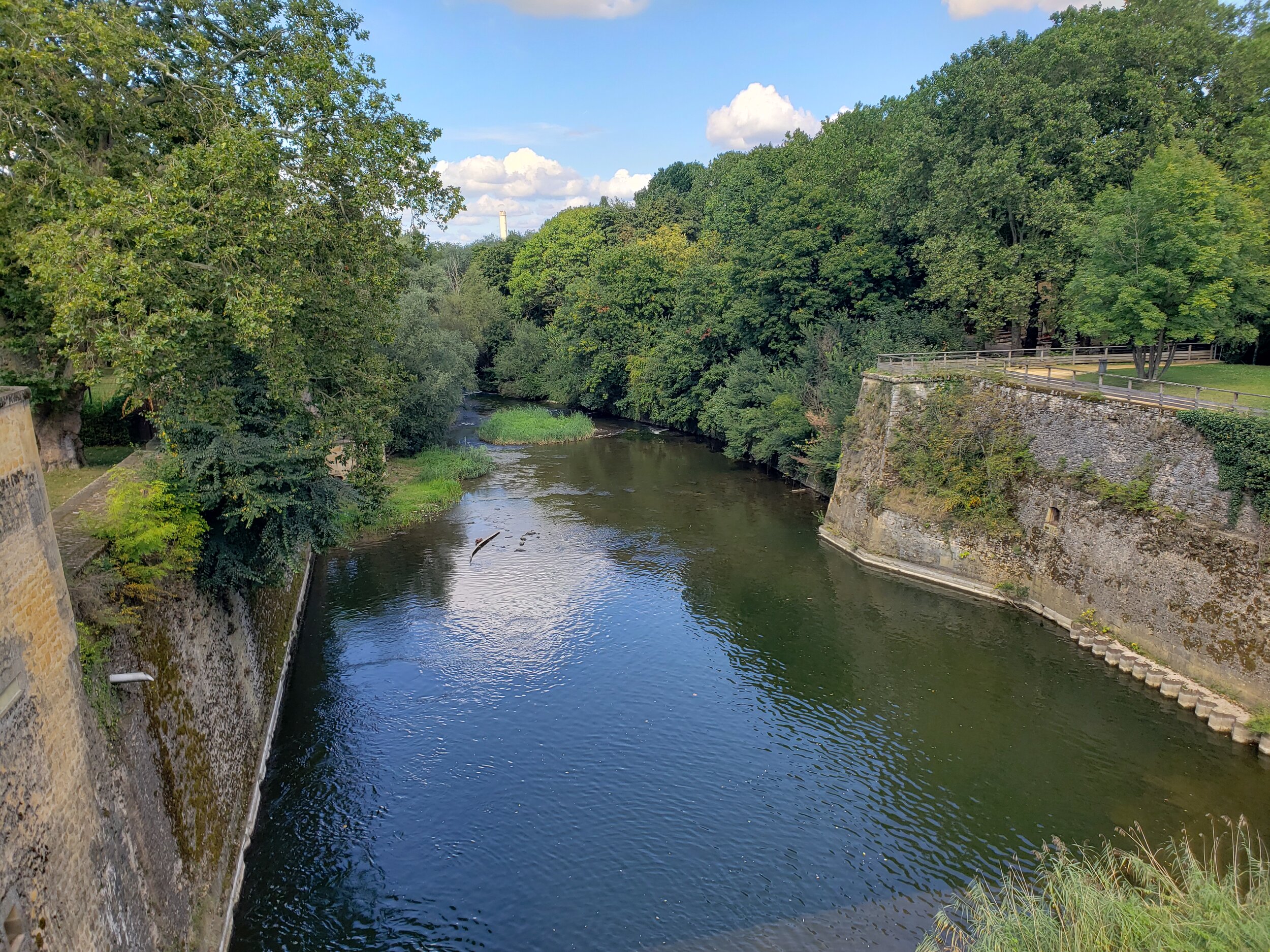  Moselle River under the Porte de Allemandes 