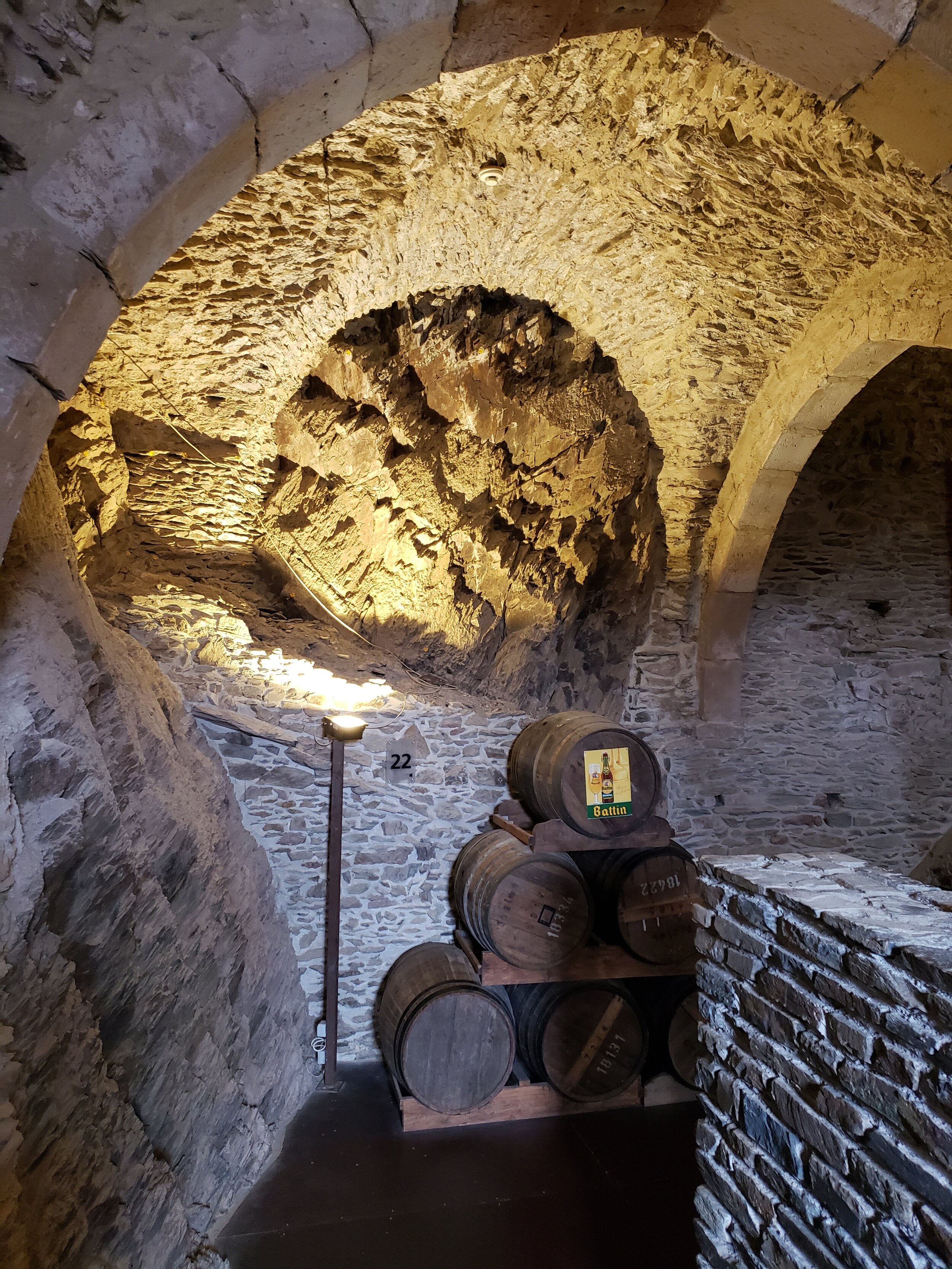  Vianden Castle wine cellar 