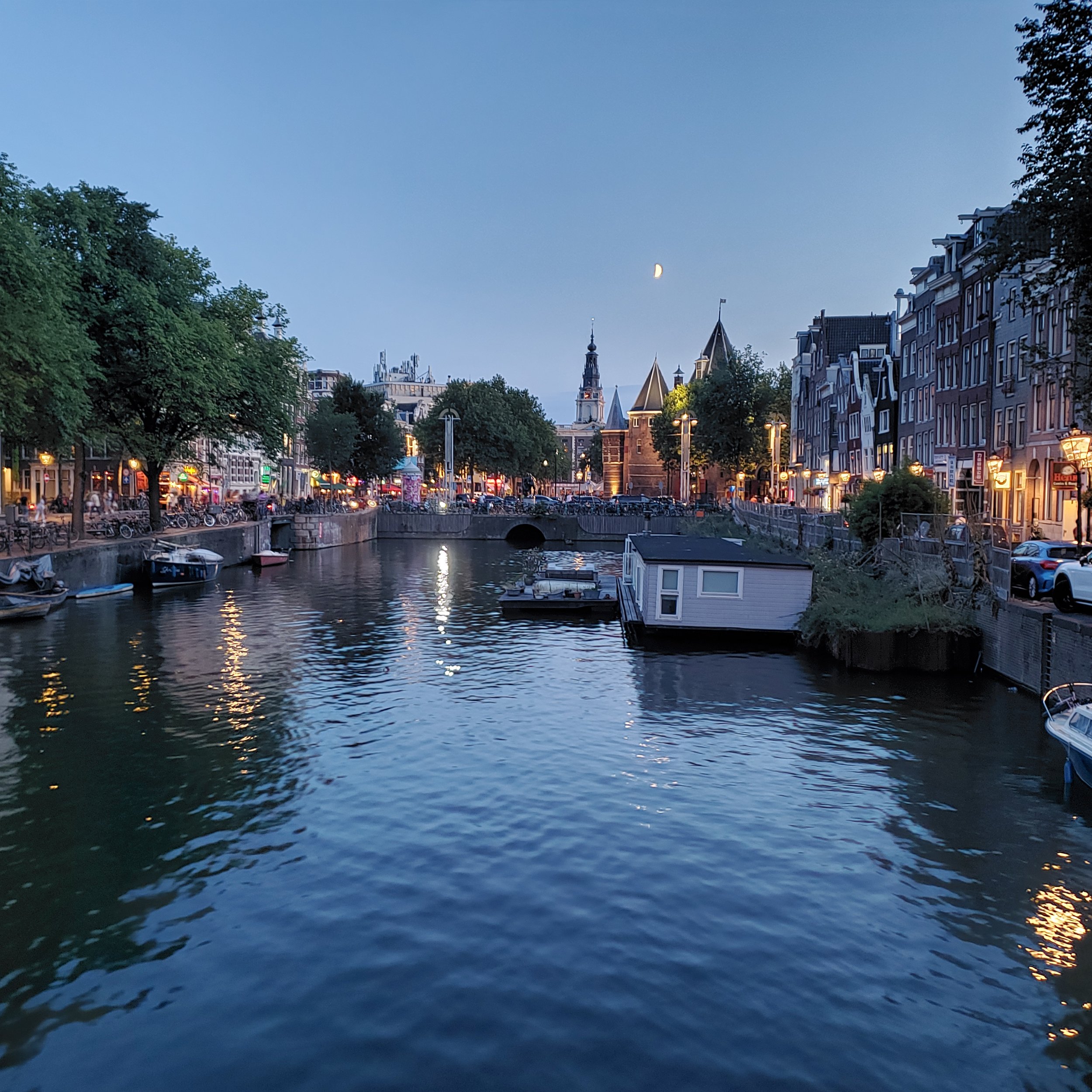 Evening in Amsterdam