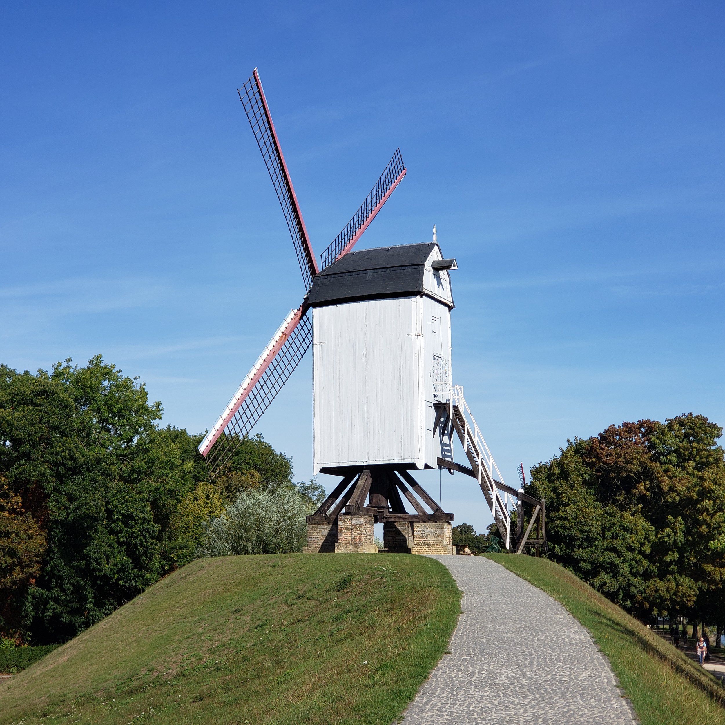  One of the windmills along the canal 