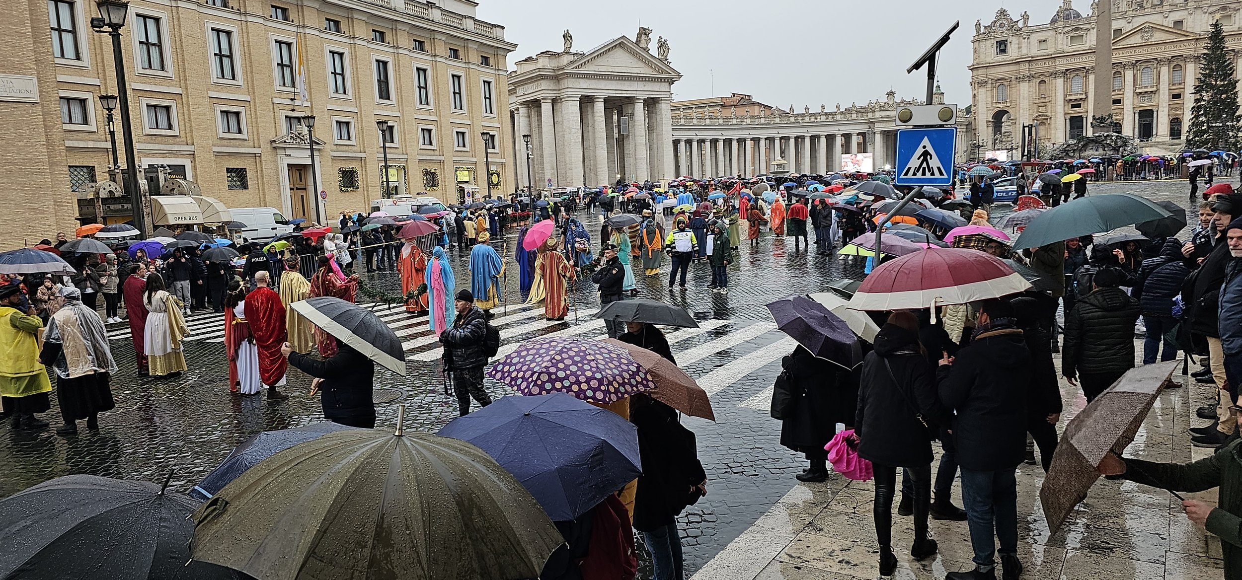 Pilgrimage Parade at St Peter's Square