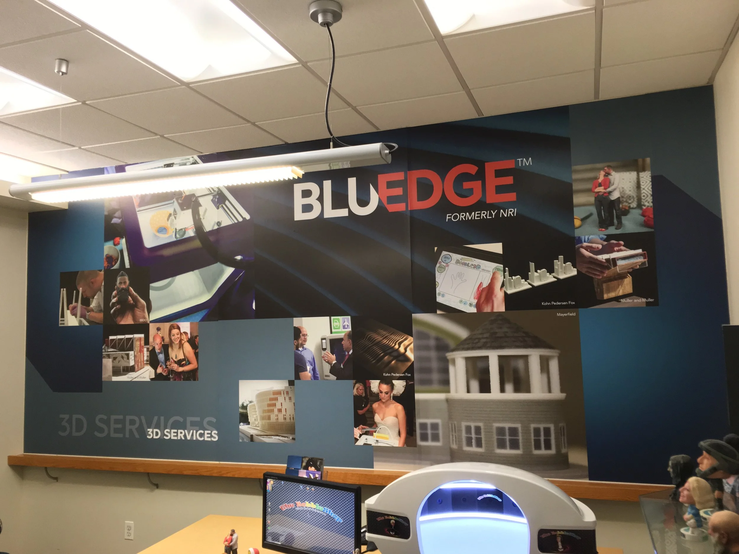 BluEdge Rebrand - 3D Conference Room