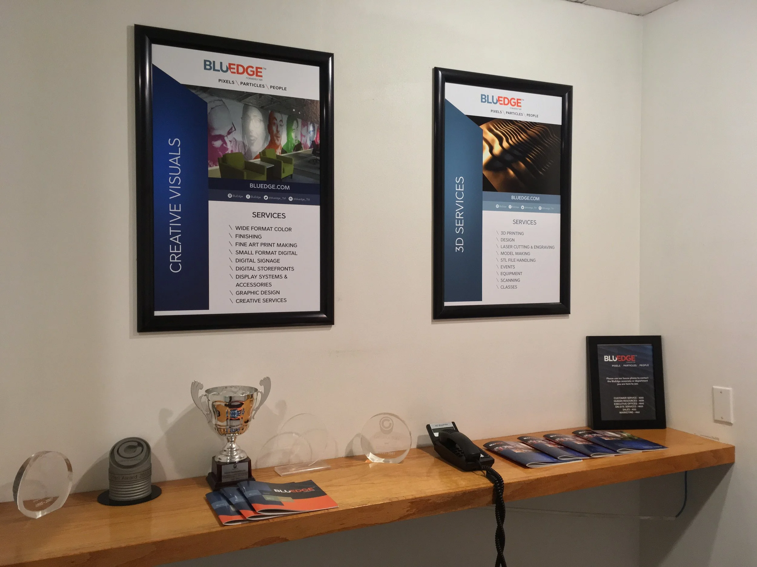 BluEdge Rebrand - Lobby