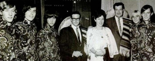 The Messengers at Motown's sales convention, as pictured in Billb oard