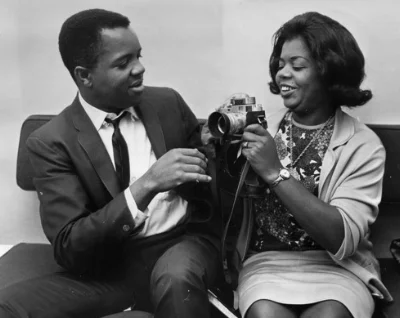 Berry Gordy and Esther Edwards