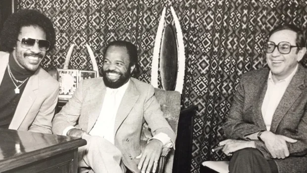 Stevie, Berry and Jay Lasker